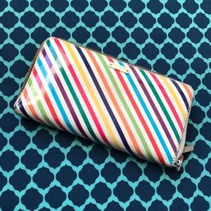 🌈 Kate Spade Patent Leather Rainbow Wallet 🌈